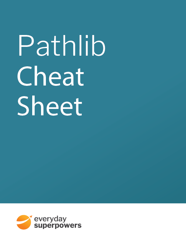 Cover for Pathlib Cheat Sheet