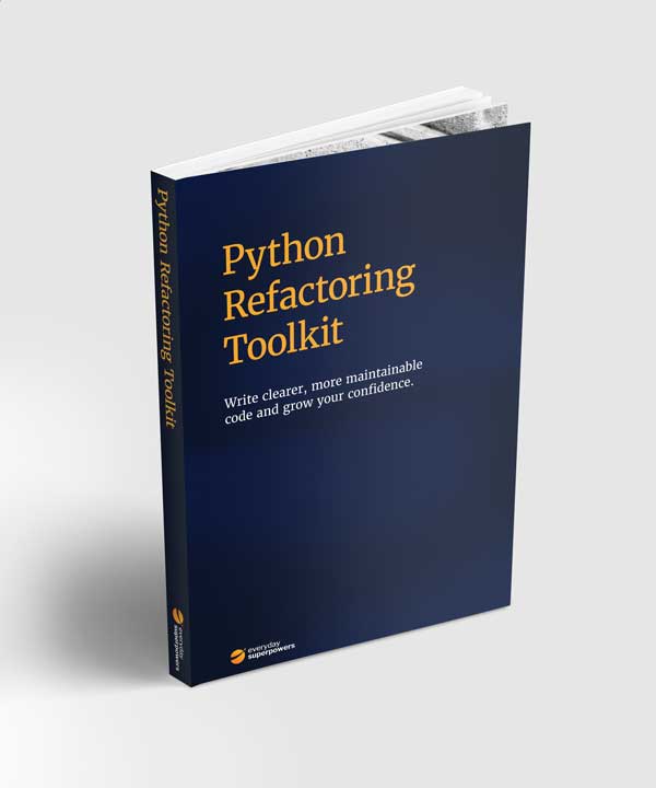 Cover for Python Refactoring Toolkit